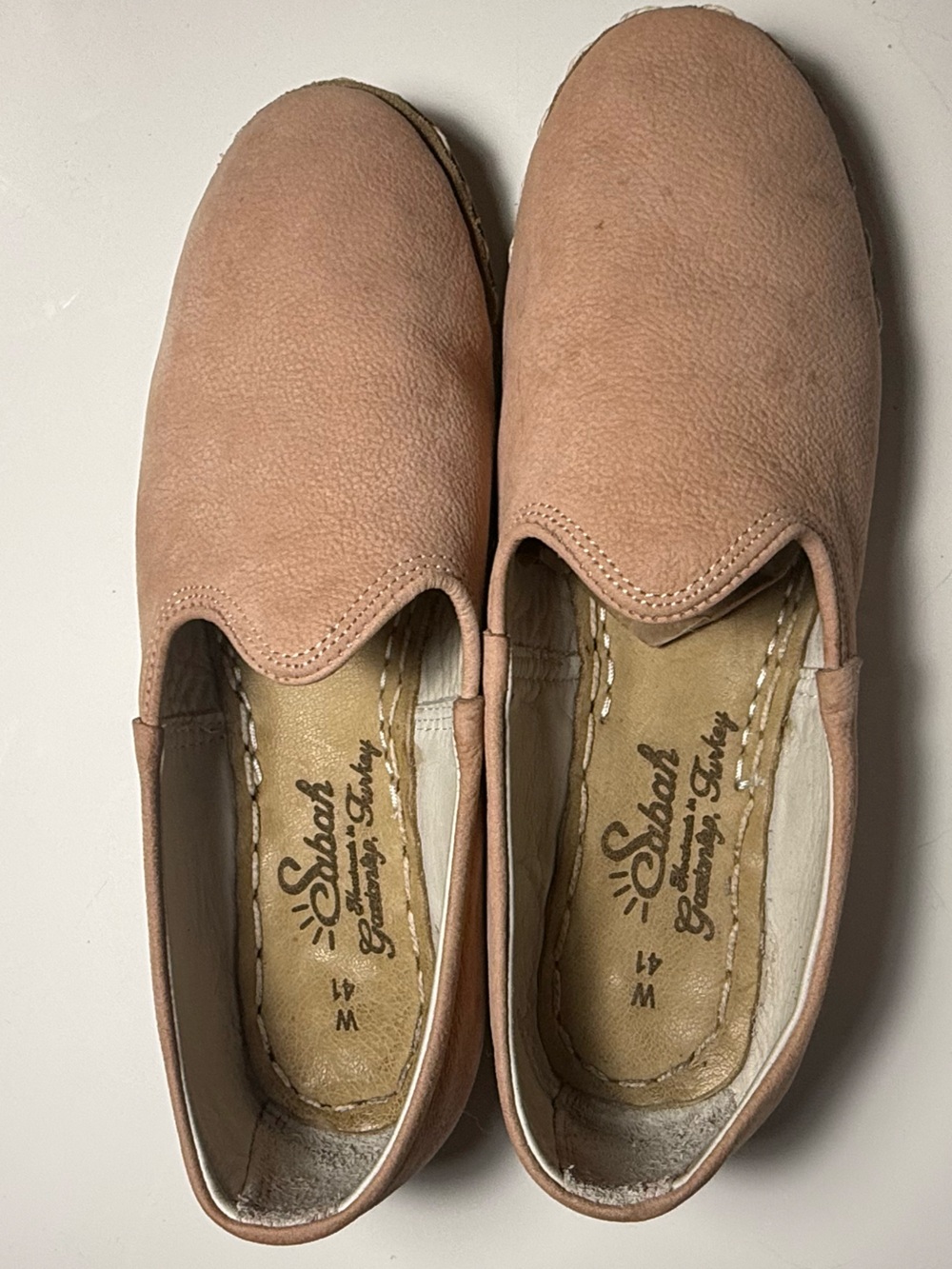 Women’s Sabah Slip ons - pale pink size 41 (9) - Picture 3 of 8